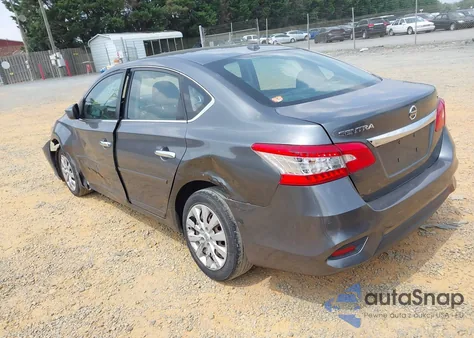 2016 Nissan Sentra Sv z USA, uszkodzony, nr VIN 3N1AB7APXGL671792